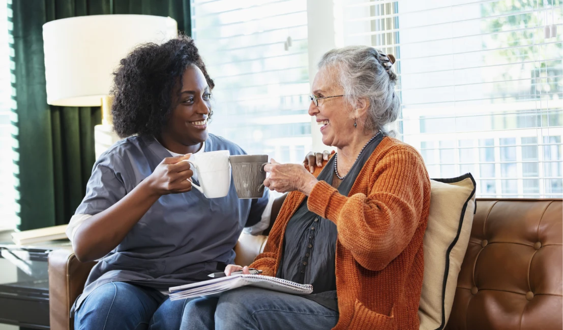 Elderly care in a nursing home setting